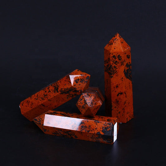 Rhizomed Wolf Wand point inquiish Crystal Tower