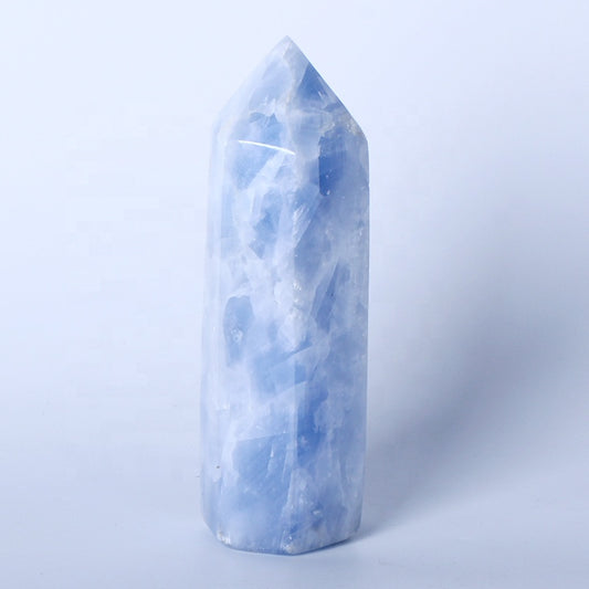 High quality blue square album crystal tower