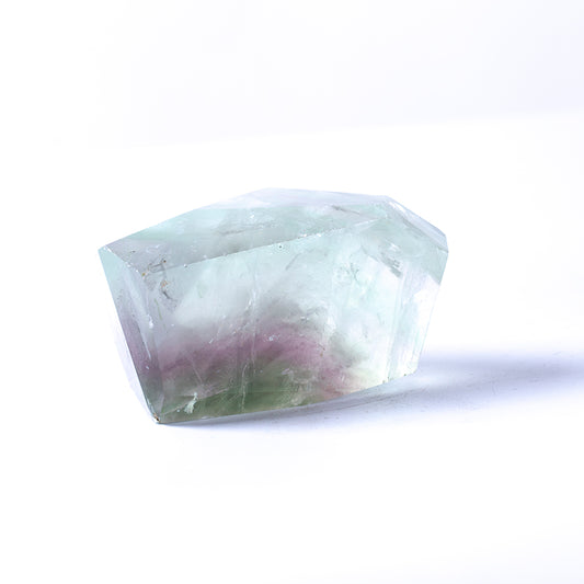 Hot Sale New Product Wholesale Natural Rainbow Fluorite Gemstone Cube Square for healing