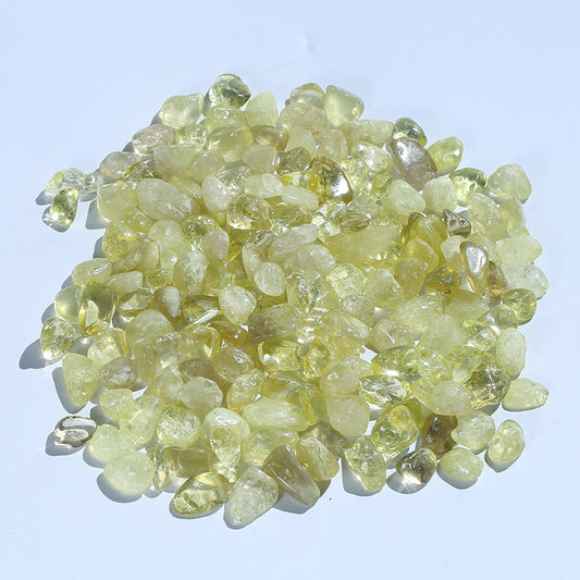 Lemon quartz gravel crystal gift 1kg