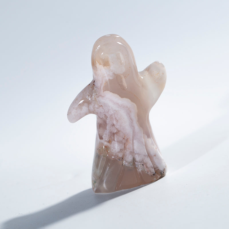 Natural high quality crystal quartz ghost for home decoration and gift