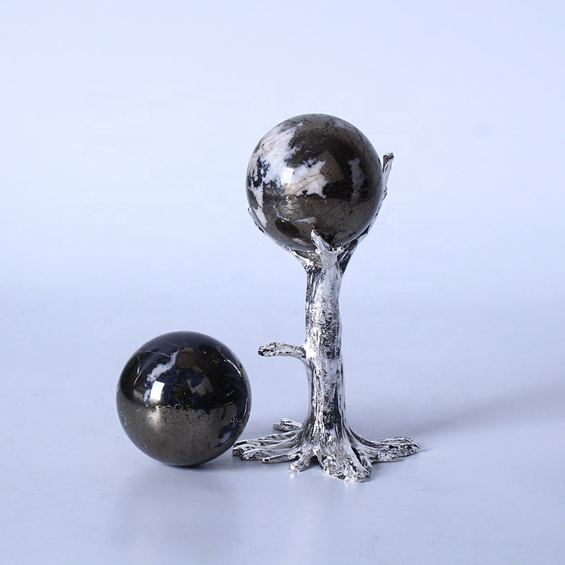 Natural Healing Stone Pyrite Ball Crystal Sphere For Decoration