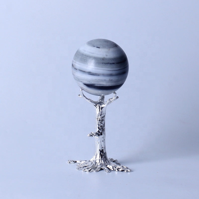 Natural Healing Crystal Ball Polished Tai Chi Stone Crystal Sphere Crystal Crafts For Home Decoration