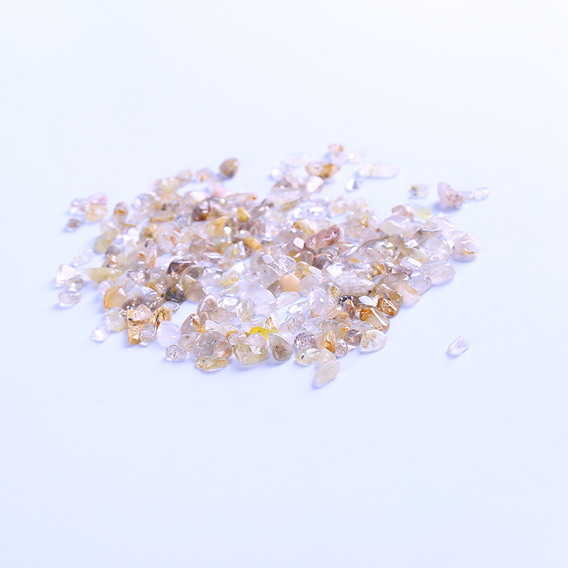 Grava de cuarzo de aceite de fruta de petróleo curativo con cristales naturales