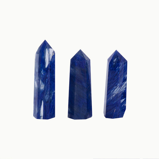 Melting Beautiful Crystal Blue Smelting Stone Crystal Wand