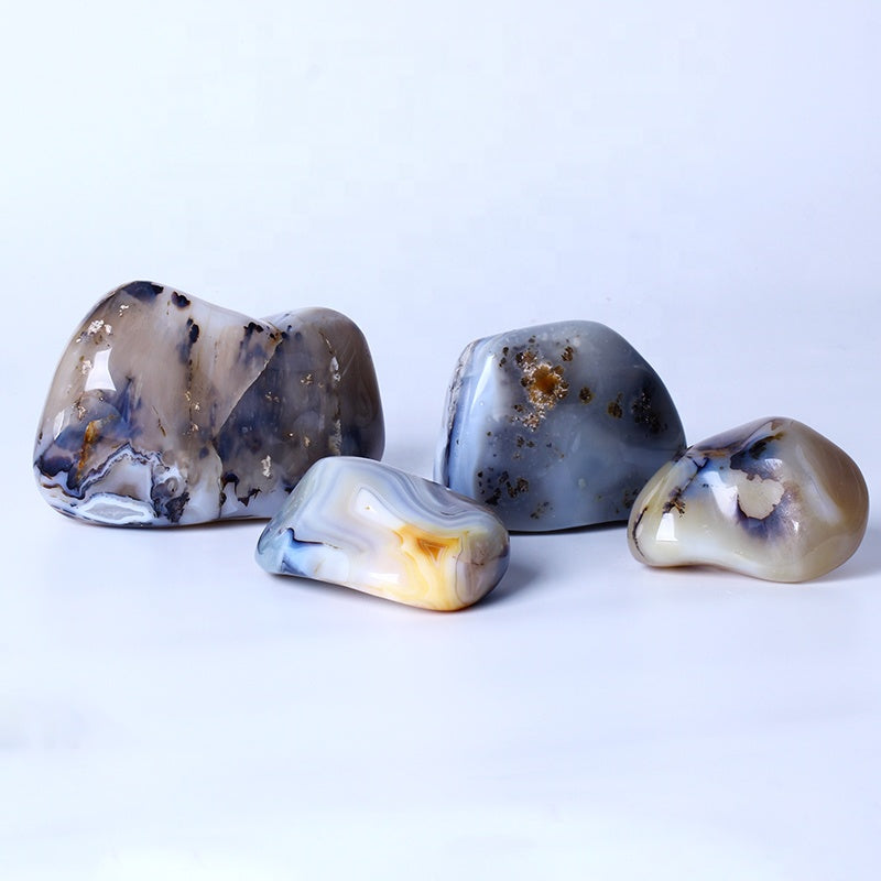 Natural Healing Chakra Reiki Raw Gemstone Agate Rough Stone For Decoration