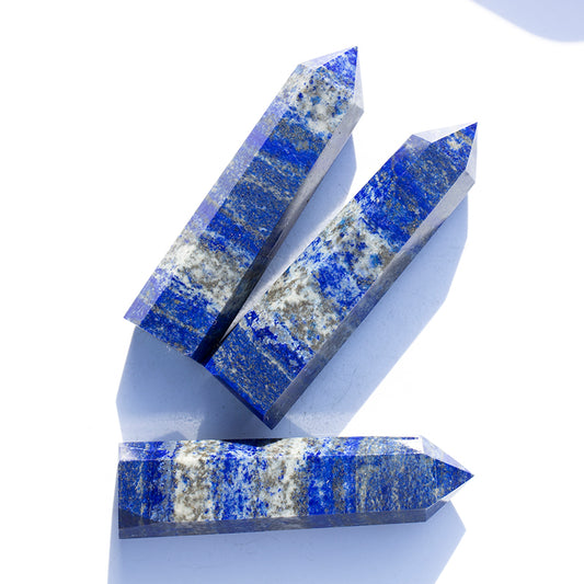 Wand Polished Lapis Lazuli Obelisk