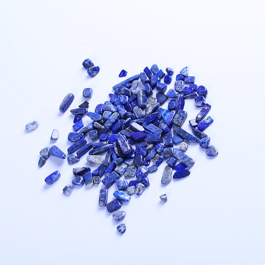 Lapis lazuli gravel for aquarium decoration