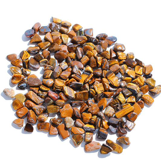 Natural Tiger Eye Polish Quartz Crystal Gravel