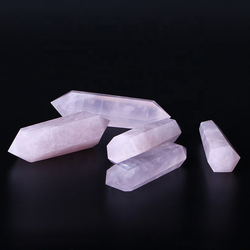 High quality rose quartz tower crystal 1kg