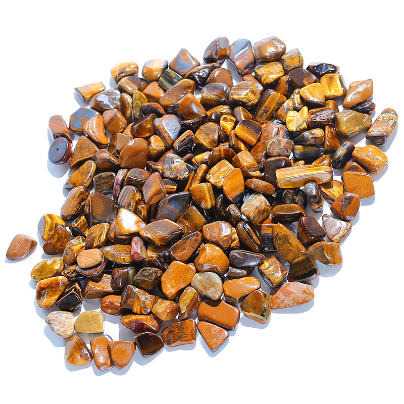 Natural Tiger Eye Polish Quartz Crystal Gravel