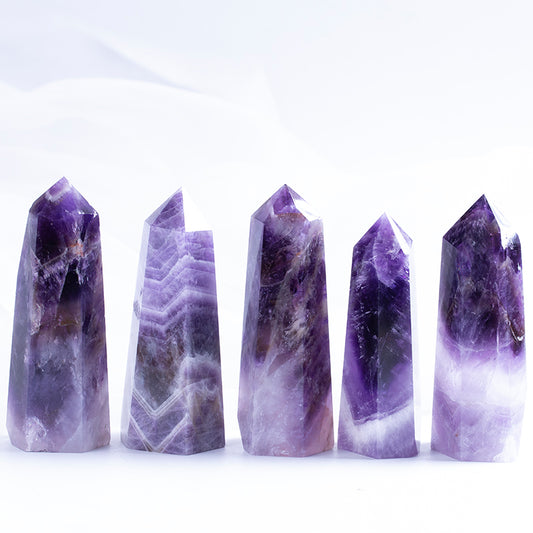 Natural crystal dot fantastic purple crystal class