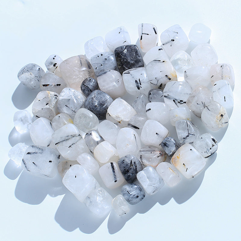 Natural Bulk Tumble Crystal Stones Polished Healing Black