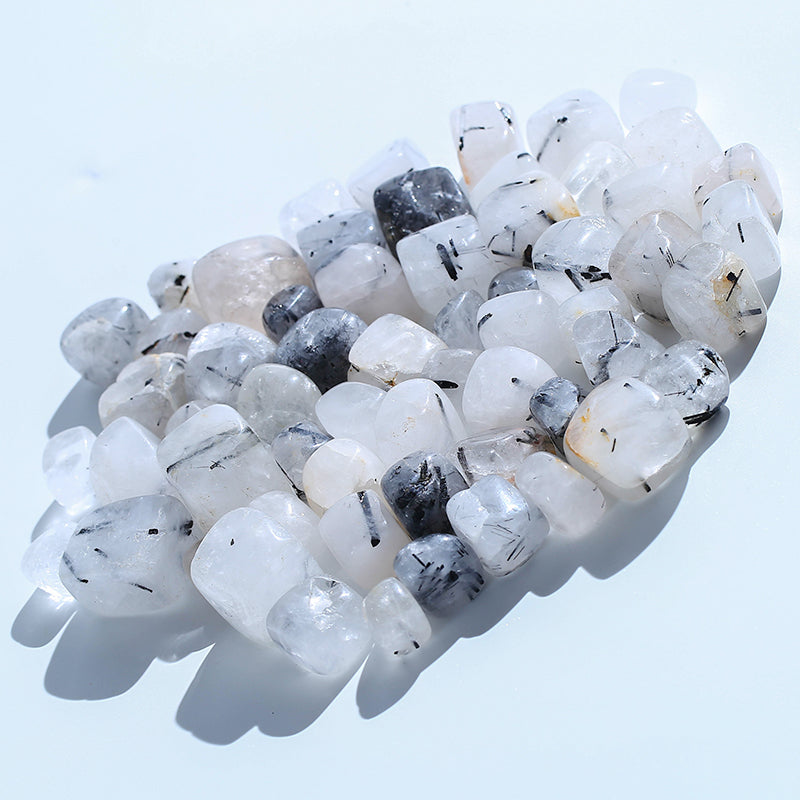 Natural Bulk Tumble Crystal Stones Polished Healing Black