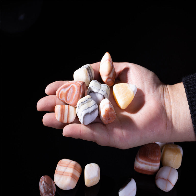 Natural Agate Tumbled Stones Crystal Gravel For Sale