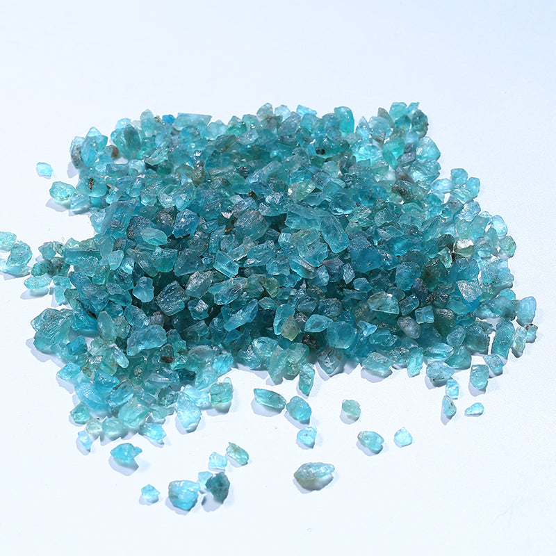 Blue apatly stone crystal gravel 1KG