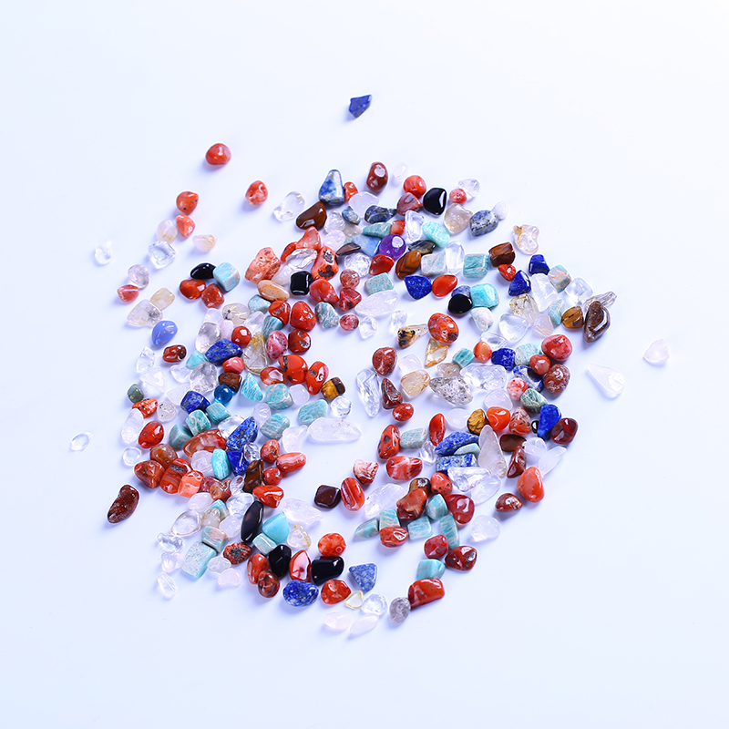 Clear quartz lazuli red agate