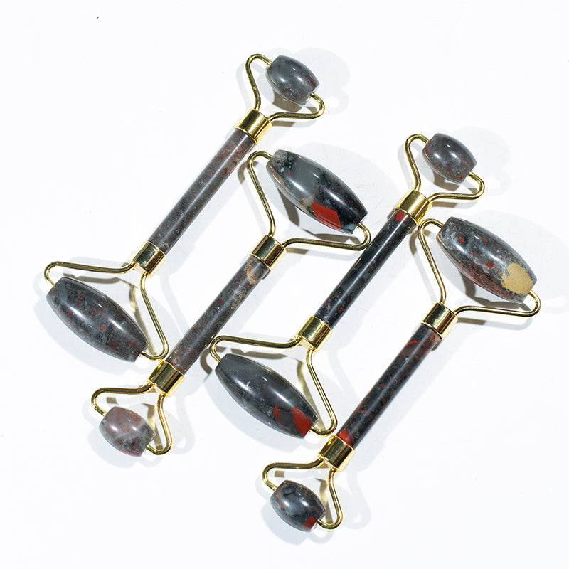 Crystal panel African bloodstone massage