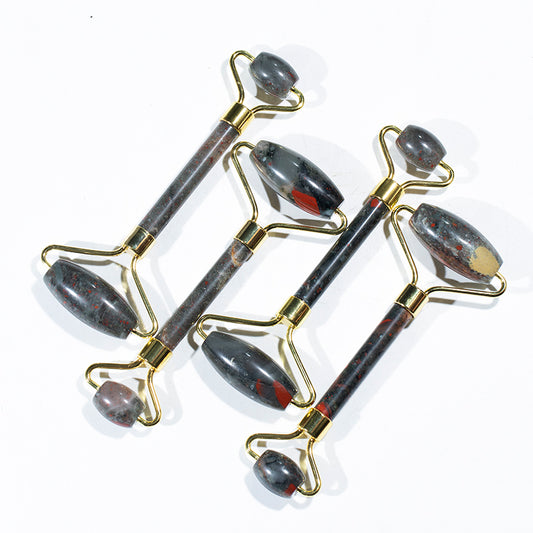 Crystal panel African bloodstone massage