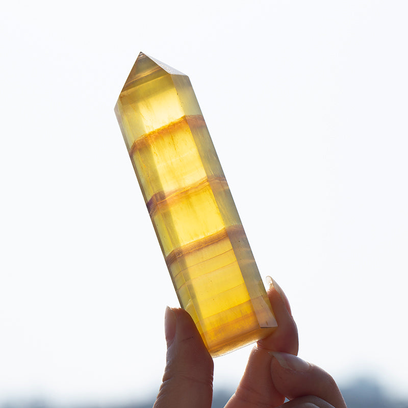 High quality natural crystal yellow