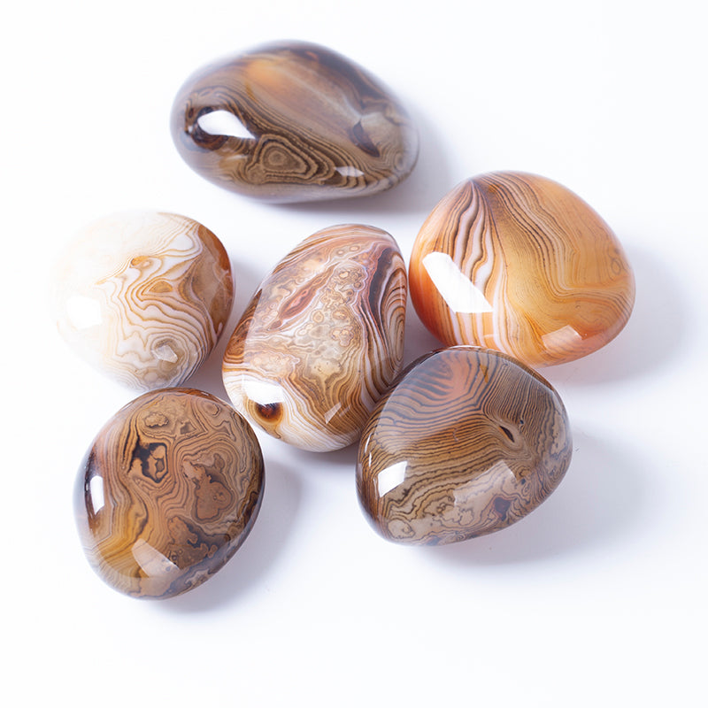 Crystal rock agate palm