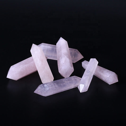 High quality rose quartz tower crystal 1kg