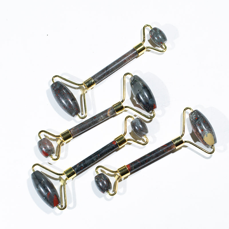 Crystal panel African bloodstone massage