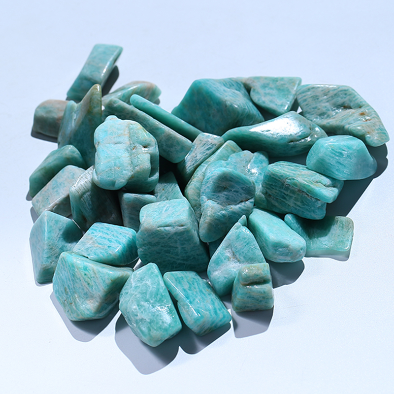 Natural gem amazon gravel polishing