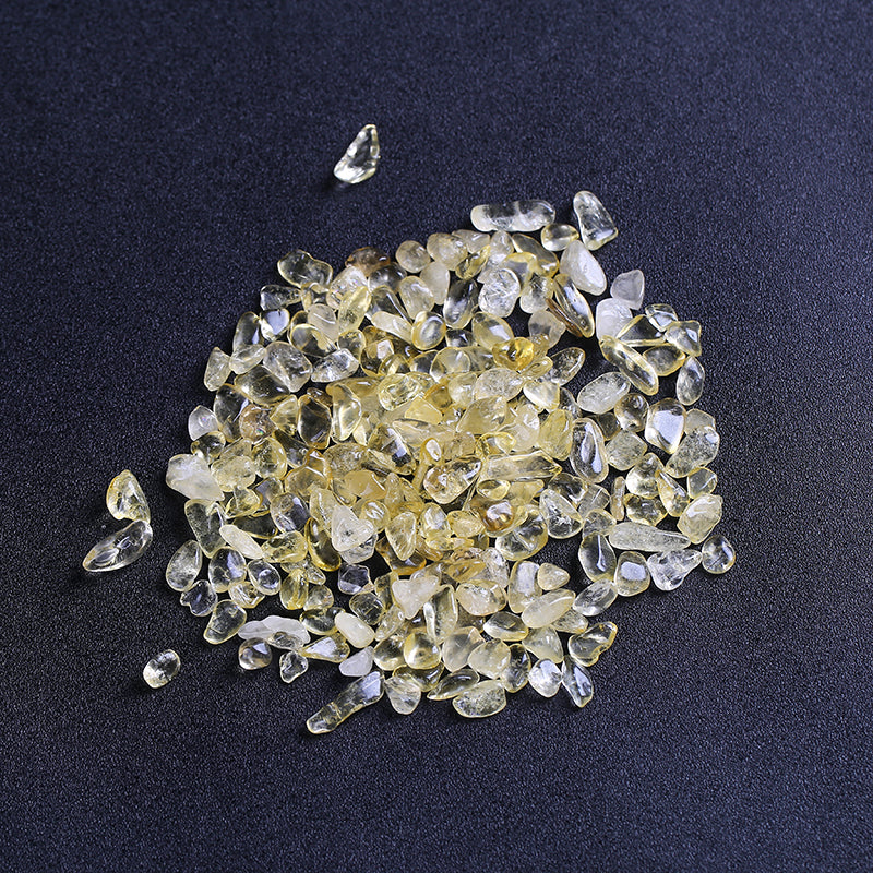 High quality natural transparent lemon crystal