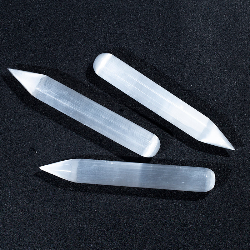 Crystal massage selenium crystal wand point massage