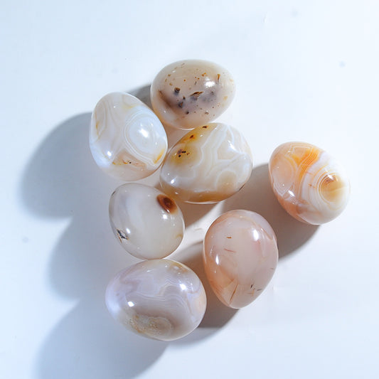 High quality natural crystal egg beautiful agate egg