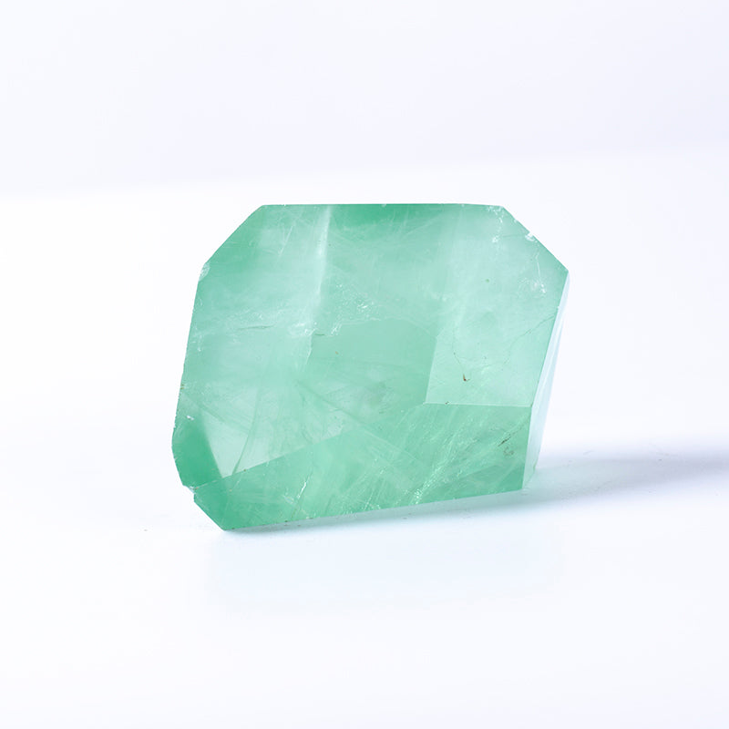 Hot Sale New Product Wholesale Natural Rainbow Fluorite Gemstone Cube Square for healing