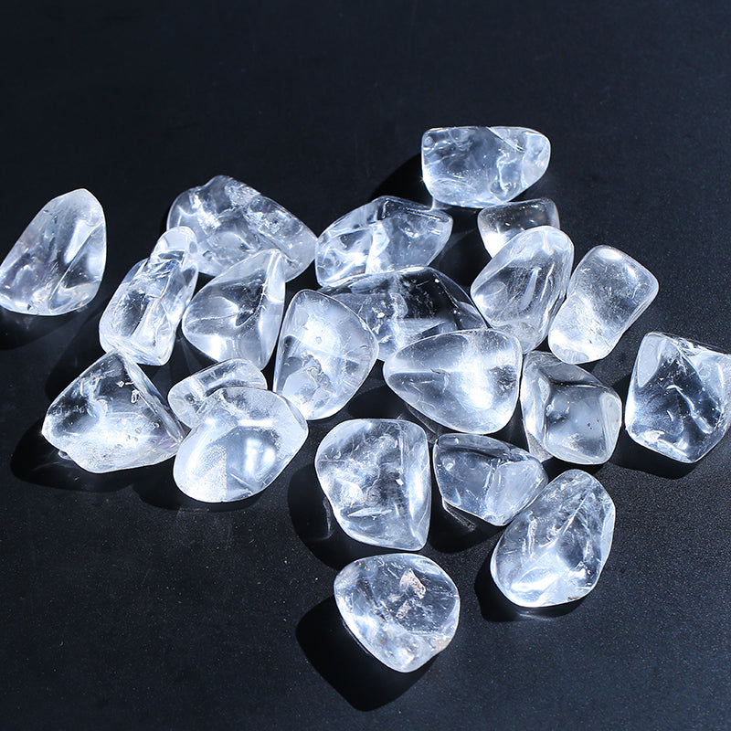 Natural Polished White Quartz Crystal