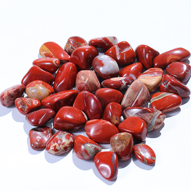Grava de cristal jaspe rojo 1kg