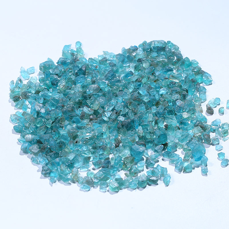 Blue apatly stone crystal gravel 1KG