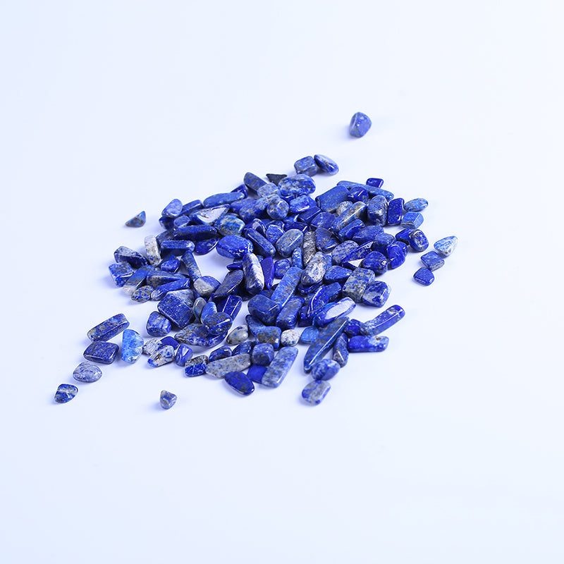 Lapis lazuli gravel for aquarium decoration