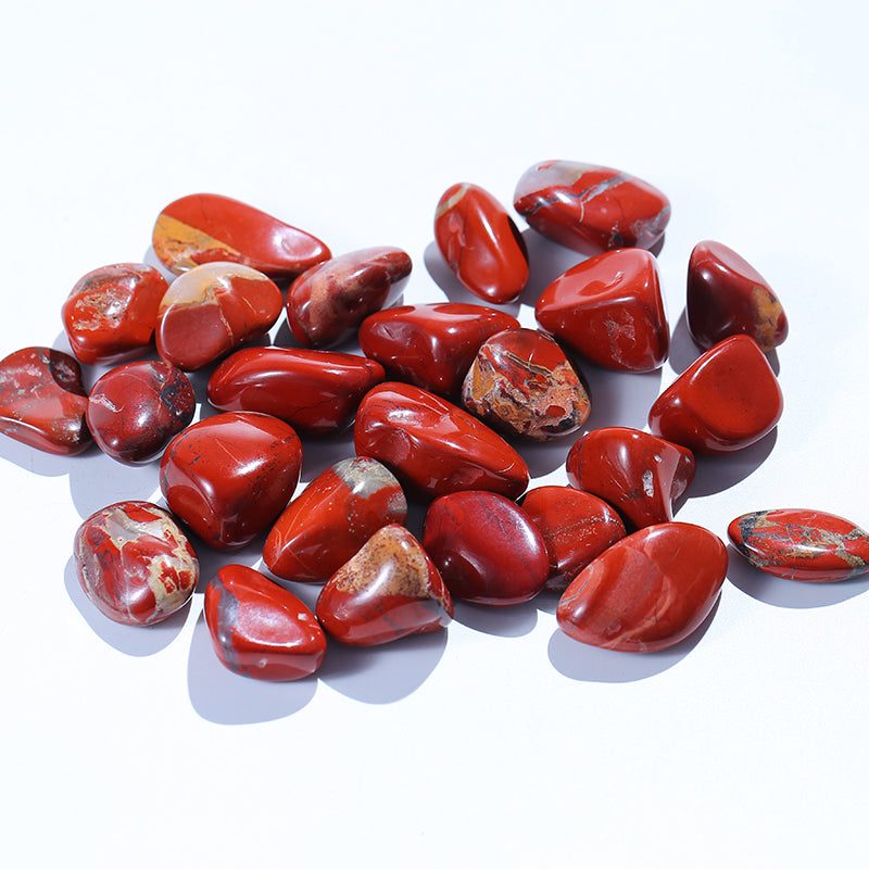 Grava de cristal jaspe rojo 1kg