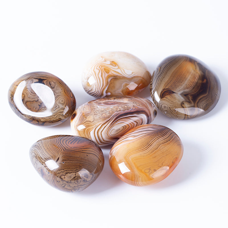 Crystal rock agate palm