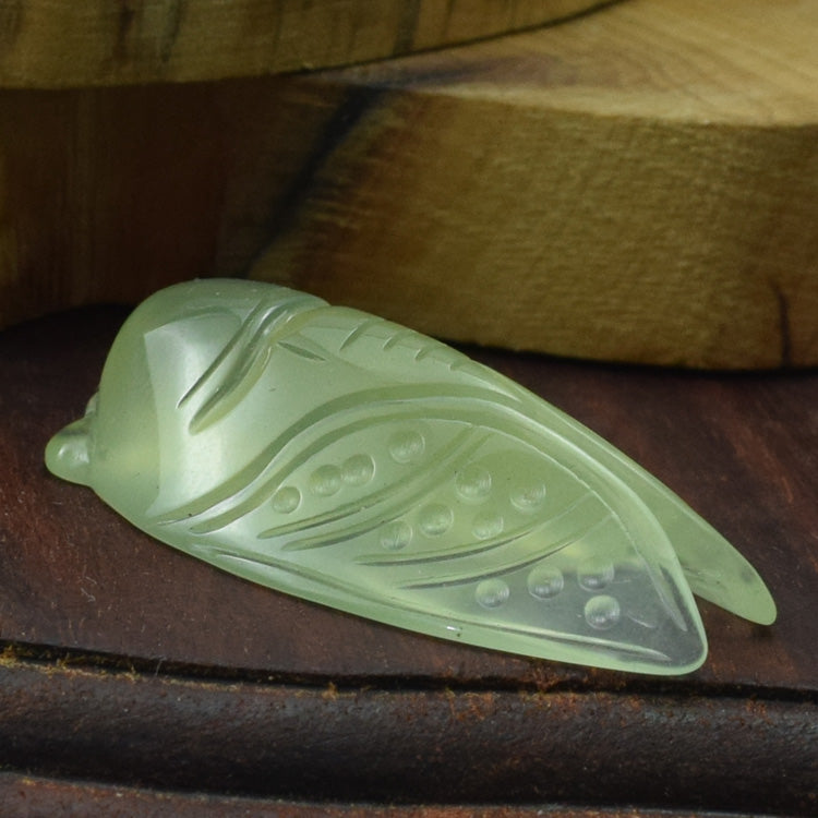 Oriental Liaoning Xiuyan Jade cicada pendant natural boutique Xiuyan Jade cicada Pendant