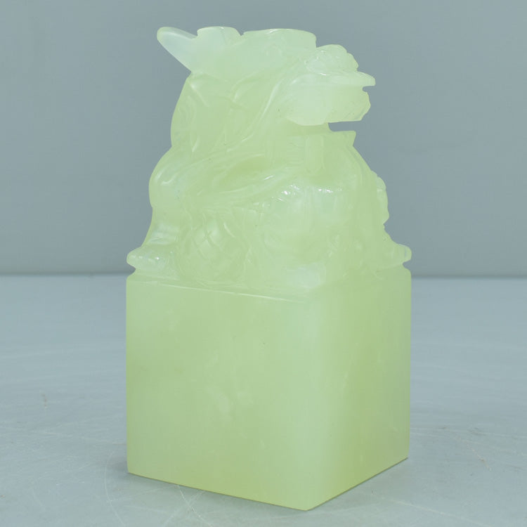 Oriental Xiuyan dragon printing ornaments natural boutique Liaoning Xiuyan Jade