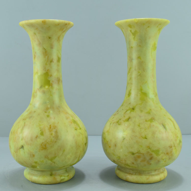 Oriental natural jade vase ornaments Liaoning Xiuyan Jade carving living room decoration