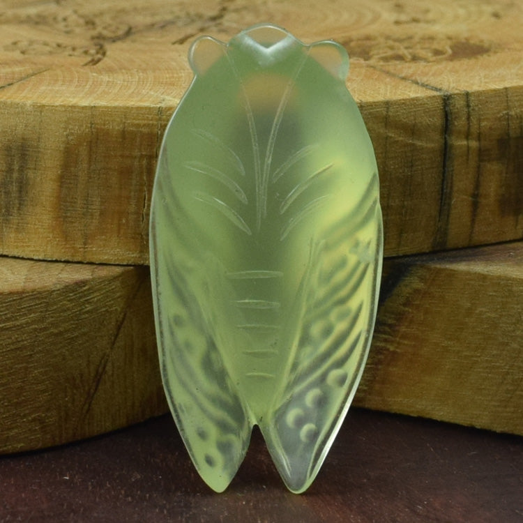 Oriental Liaoning Xiuyan Jade cicada pendant natural boutique Xiuyan Jade cicada Pendant