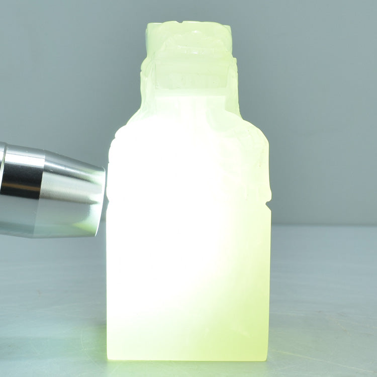 Oriental Xiuyan dragon printing ornaments natural boutique Liaoning Xiuyan Jade