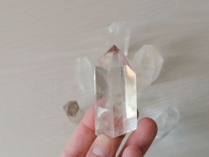 White crystal tip