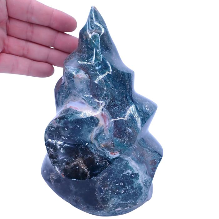 Llama de jaspe muy rara A ++ natural muy artística