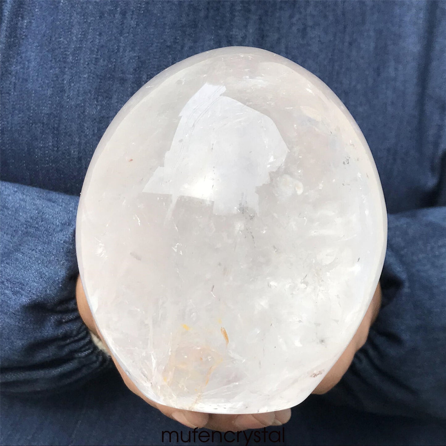 NaturalWhite crystalstone Crystal Skull Carved Skull Reiki Healing