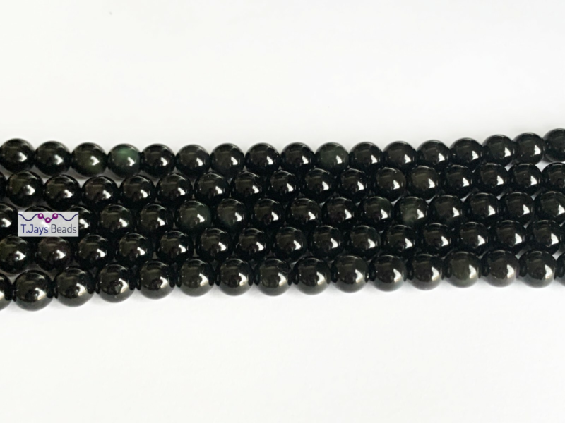 8mm Semi Precious Gemstone Rounds Beads for Jewellery Making (app. 46-50 beads)