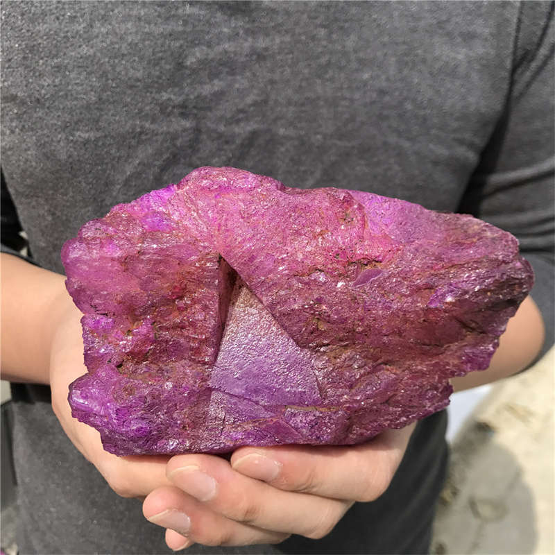 850g Electroplate Rainbow cluster quartz crystal mineral specimen reiki healing