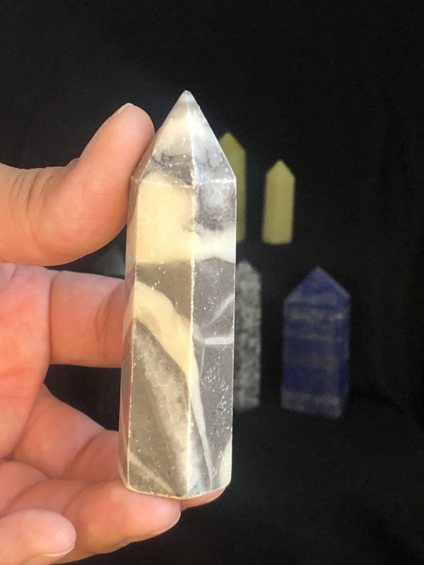 MIXED MATERIAL SET thousand Eye Jasper/Serpentine/Larvikit/Granite/Lapis Lazuli