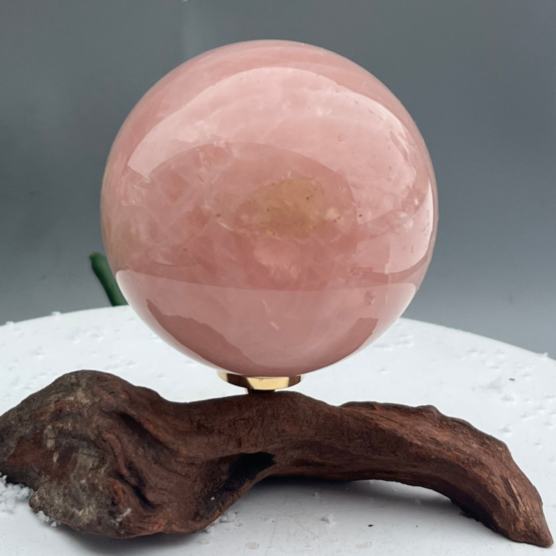326g Natural powder crystal Ball Quartz Crystal Sphere Reiki Healing